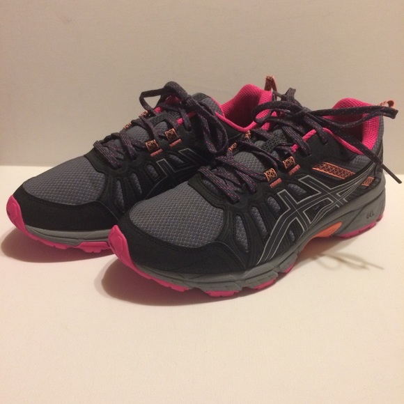 Asics Shoes - $19/2+ Asics Gel-Venture-7 Size 7.5 Wide Gray/Pink